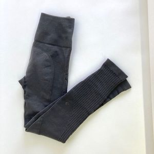 Lululemon in the flow charcoal leggings